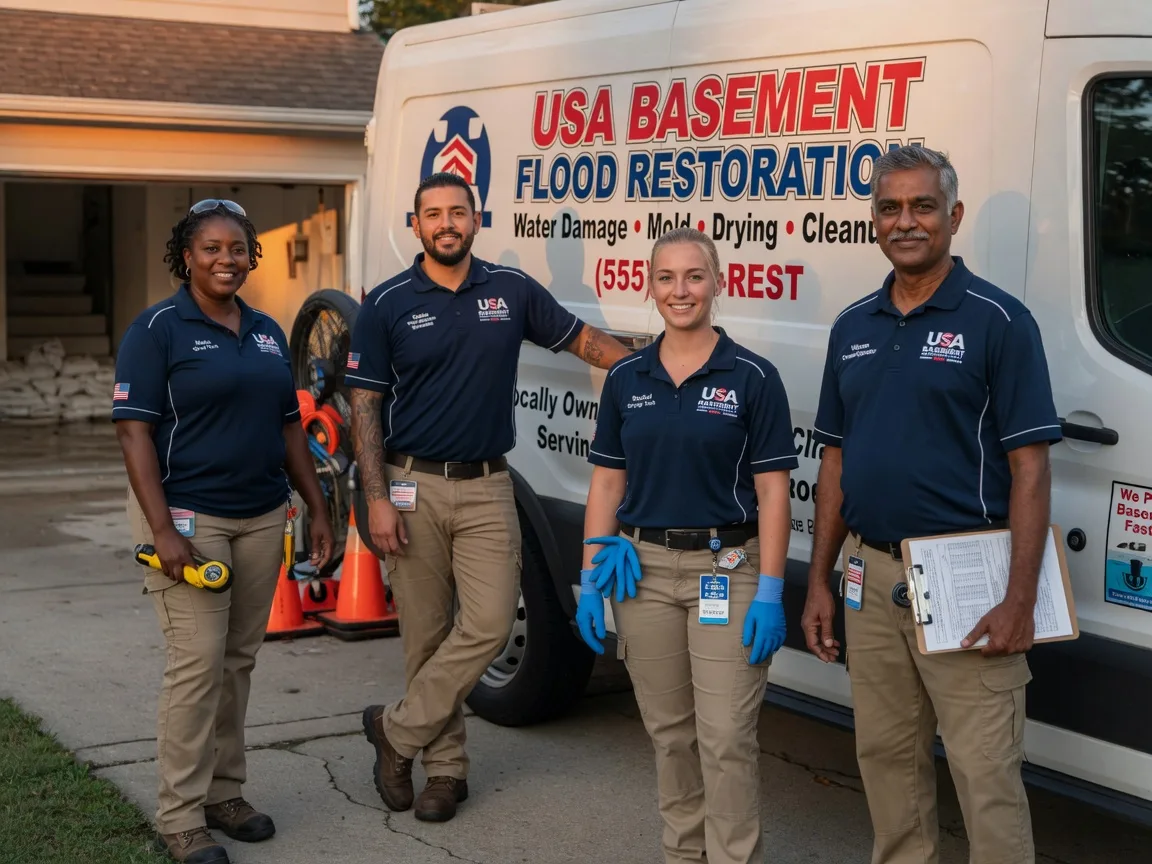 Basement Flood Cleanup company in Upper Tract, WV